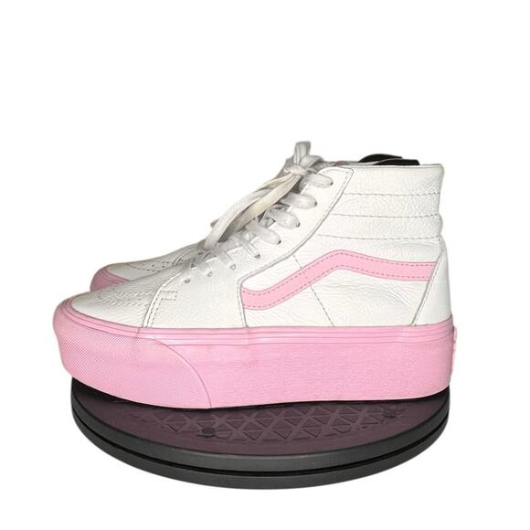 Vans Shoes - Womens Vans Barbie x Sk8-Hi Tapered Stackform 'White Pink' Size 7.5